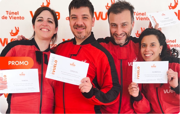Pack 4x3 - Vuela - Túnel de Viento