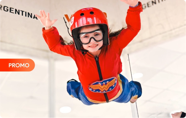 Pack Infantil - Vuela - Túnel de Viento